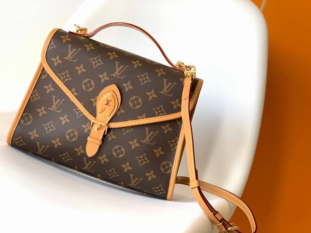 Dynamic Chip, Top-Grade Original! M44919 Large This Retro-Chic Lv Ivy Handbag Wa