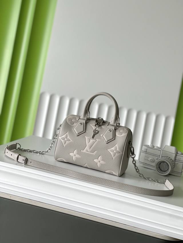 M14207 20.5 13.5 11 Speedy Full-Leather Pillow Bag