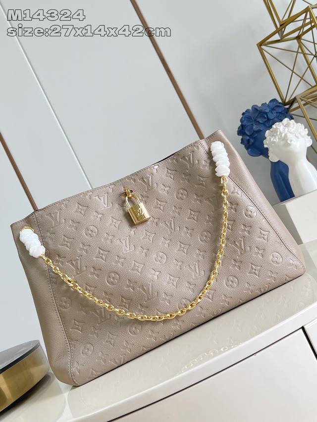 Top-Tier Authentic Replica M14324 Gray This Anytime Medium-Sized Handbag Draws I