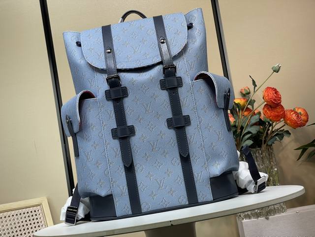 Top-Tier Authentic Replica Exclusive Real-Life Photos Christopher Medium Backpac