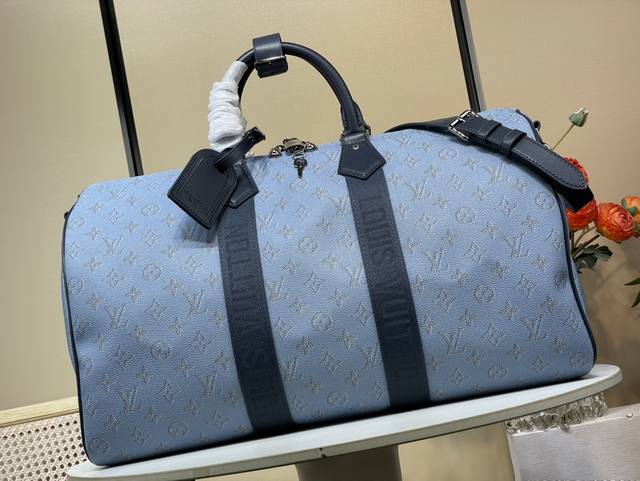 Top-Tier Authentic Replica Exclusive Real-Shot Keepall Bandouli Re 50 Travel Bag