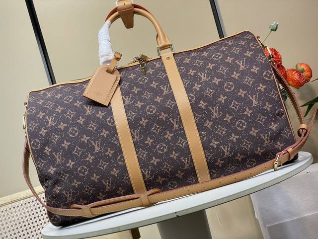 Top-Tier Authentic Replica Exclusive Real-Shot Keepall Bandouli Re 50 Travel Bag