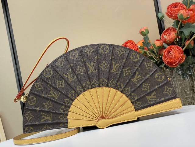 Price Adjustment Lv Fan Handbag M14804 Vintage Fan Bag Lv Fan Handbag Made From