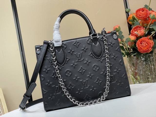 Top-Tier Authentic Replica Exclusive Real-Shot Onthego Small Handbag M13576 Blac