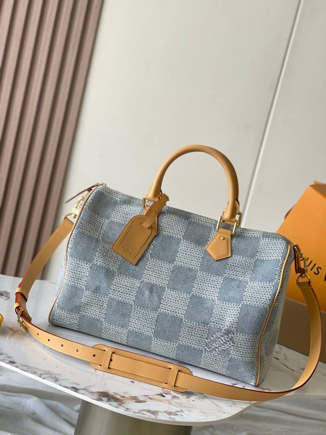 Premium Mb Chip Edition Original Leather S-Batch Eedy 40 Bandouliere Handbag Blu
