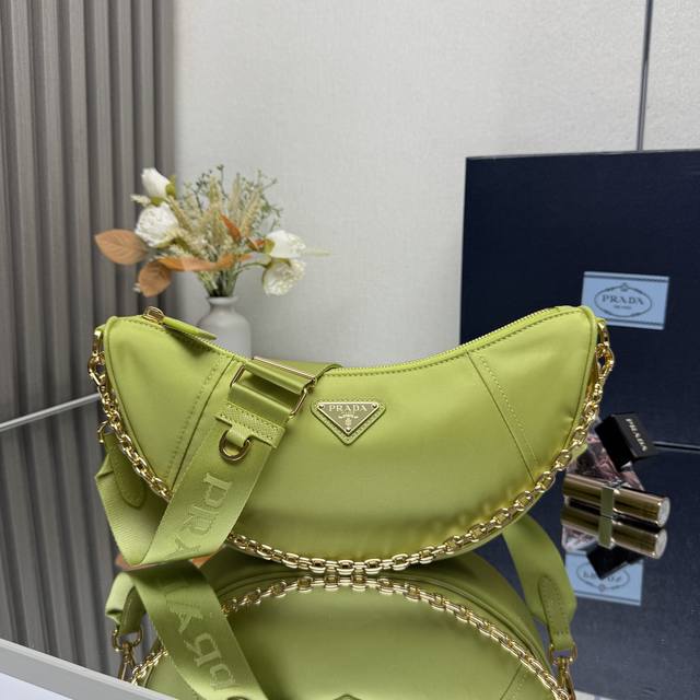 Top-Quality Original New Moon Bag 1Bh222 Multifunctional Crossbody Bag This Re-N
