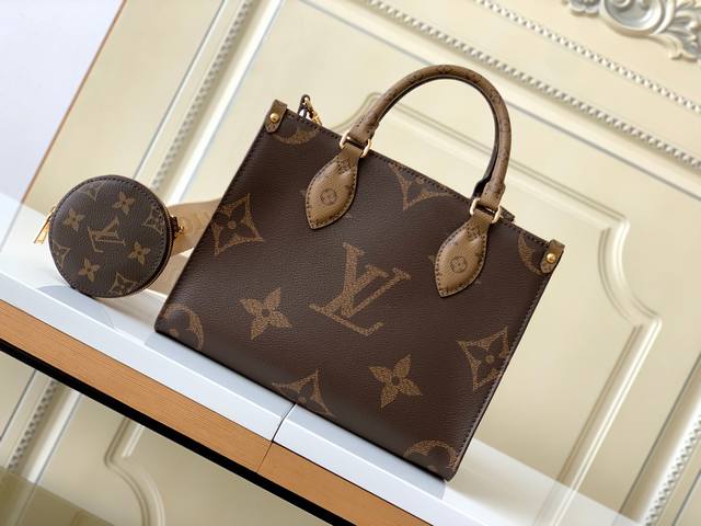 Factory Price P Authentic Fabric Exclusive Photos M46373 This Onthego Small Hand