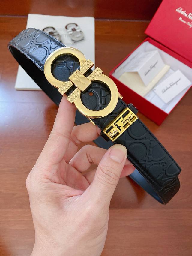Ferragamo Genuine Version With Genuine Packaging, High-End Quality Original Embo