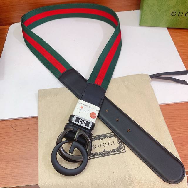 Gucci Official Website Genuine Original Boutique Red And Green Cloth Ribbon Seri