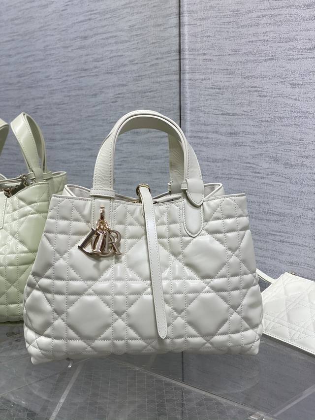 Genuine High Version Medium White In Stock Travel With Toujours The Oversized Di