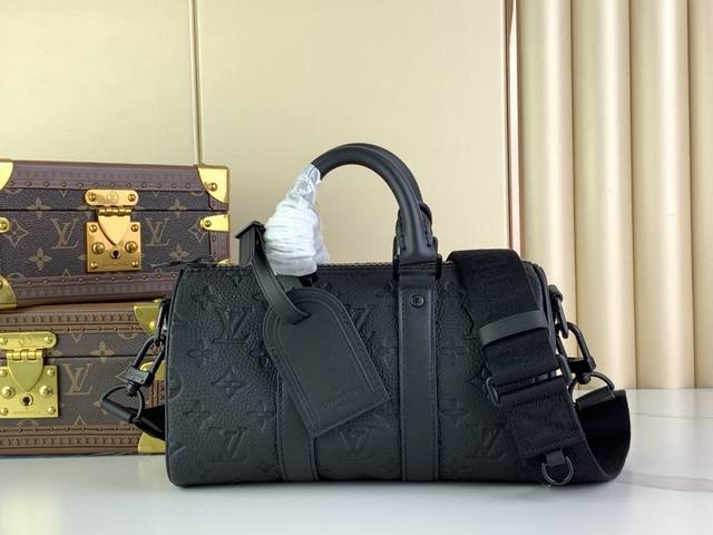 Top Original Keepall Xs Handbag M20900 Black Embossed Upgraded Version Louis Vui