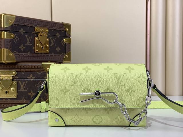 Top Original Steamer Mini Handbag M81783 14117 Light Yellow This Steamer Mini Ha