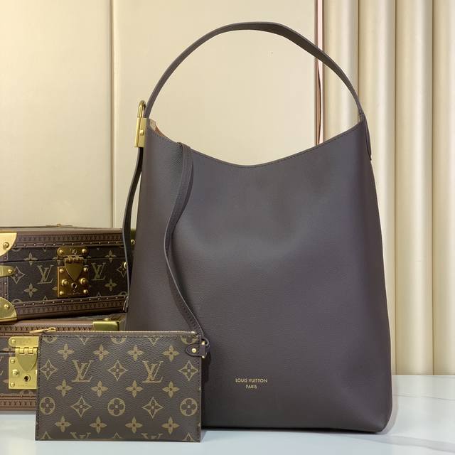 Top-Grade Original Low Key Hobo Medium Handbag M24856 M24974 Brown N12982 Chocol