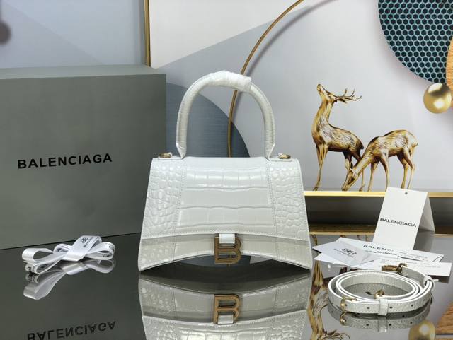 Platinum Crocodile Pattern S Size# Grandly Launch The Balenciaga Parisian Family