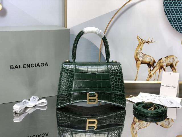 Emerald Green Crocodile S# Grandly Launch The Balenciaga Parisian Family Purchas