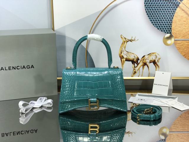 Oil Painting Blue Crocodile Pattern S Size# Grandly Launch Balenciaga Paris Fami