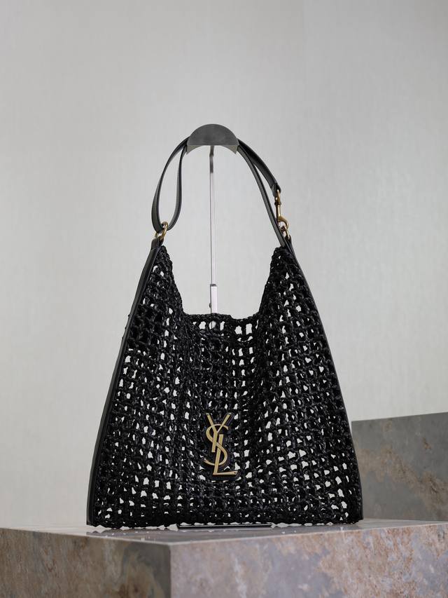 oxalis_Woven Shoulder Bag Shopping Bag Full Of Artistic Atmosphere. The Raffi