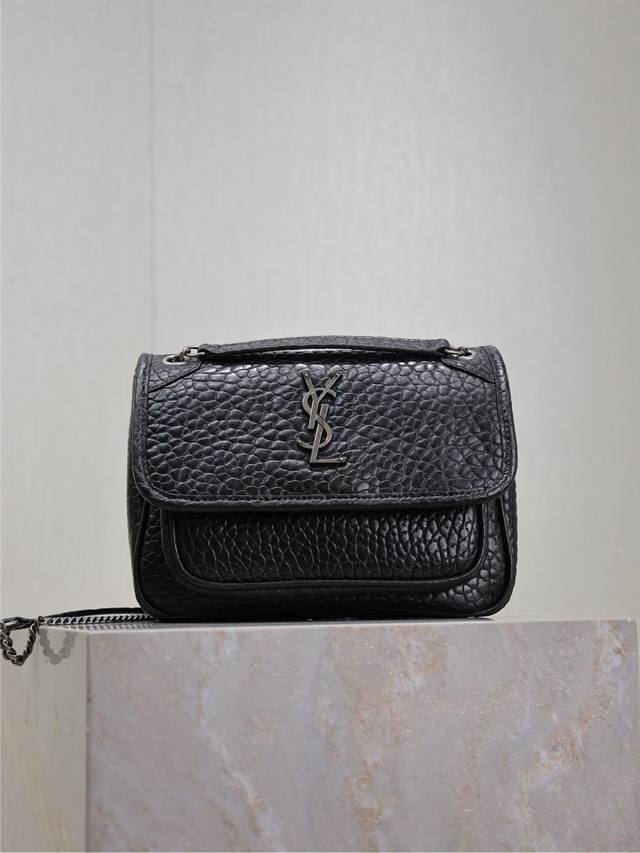Black Elephant Pattern 22Cm Niki Is So Cool. The Bag Is Beautiful And Has No Fla