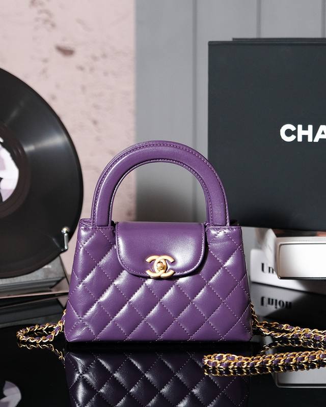 24A Kelly Electric Purple Size 13X19X7 Cm 24A High-End Handicraft Kelly Has A