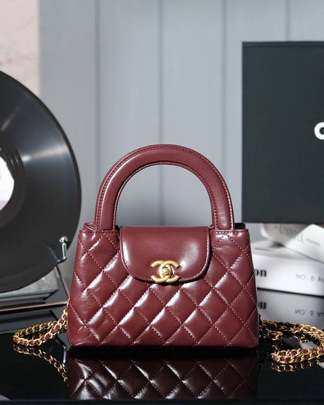 In Stock 24A Kelly Kelly Red Size 13X19X7 Cm 24A High-End Handicraft Workshop Ke