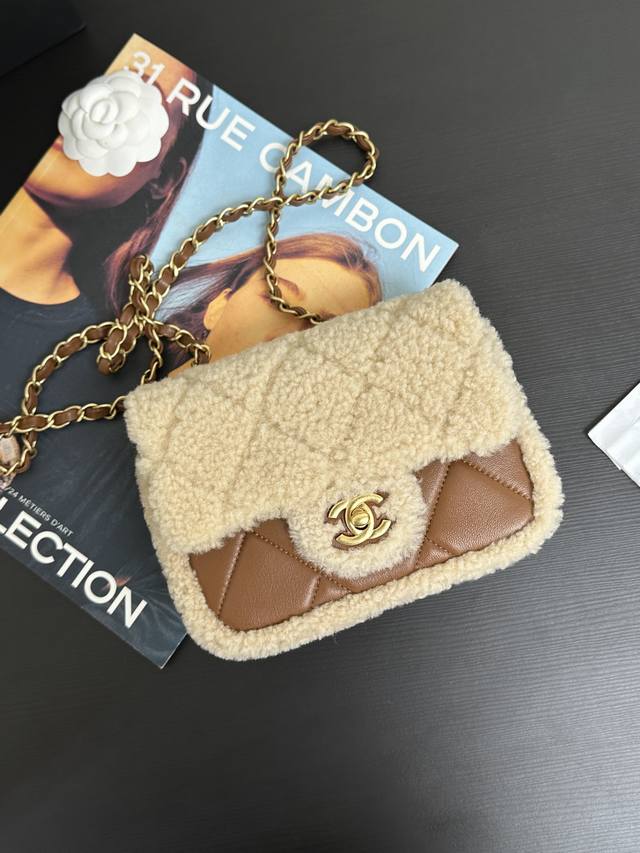Original Leather In Stock 24K Teddy Lamb Wool Is Cute And Fluffy. The Maillard C
