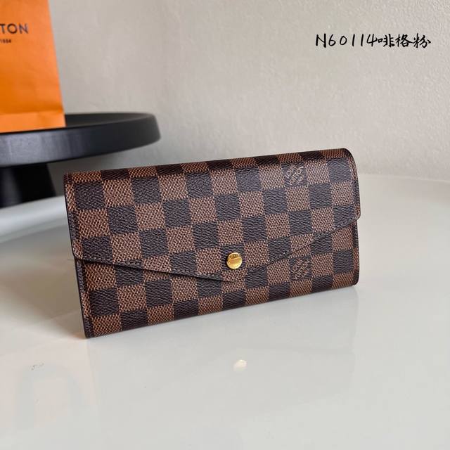 Factory Price P N60114 Brown This Envelope Wallet Is Made Of Elegant Monogram Ca