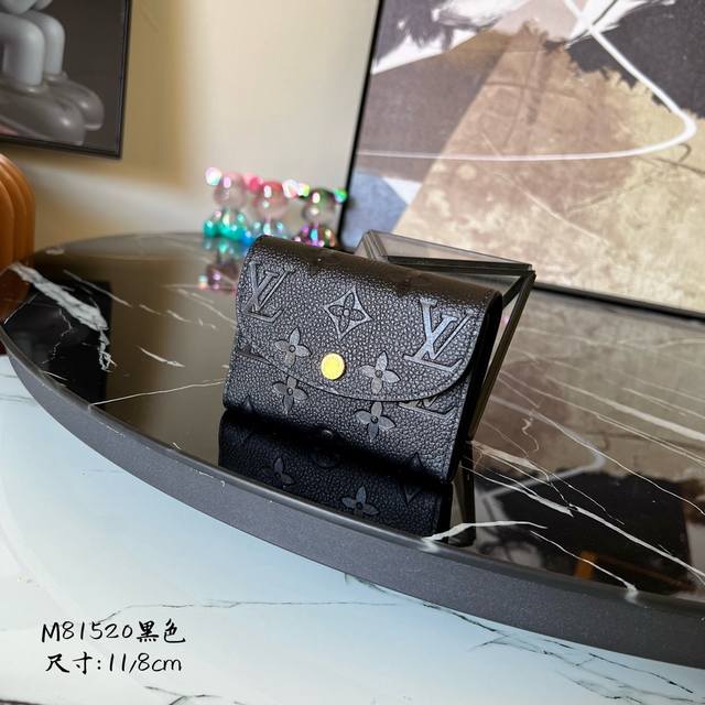 Factory Price P Chip Version M81520 Black New Women's Coin Purse Card Holder Is