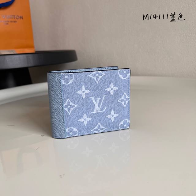 Factory Price P M14111 Blue This Compact Multiple Wallet Features A Matching Mon