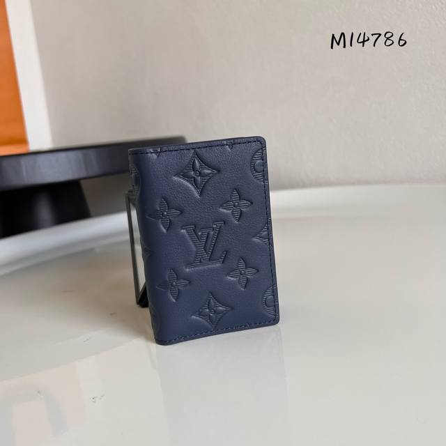 Factory Price P Chip Version Pocket Wallet M14786 Louis Pocket Wallet Made Of Bl