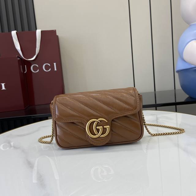 Comes With A Full Set Of Original Green Box Packaging. New Gg Marmont Series Sup