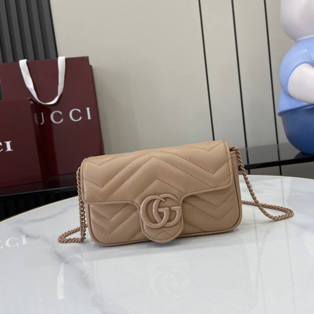 Comes With A Full Set Of Original Green Box Packaging. New Gg Marmont Series Sup