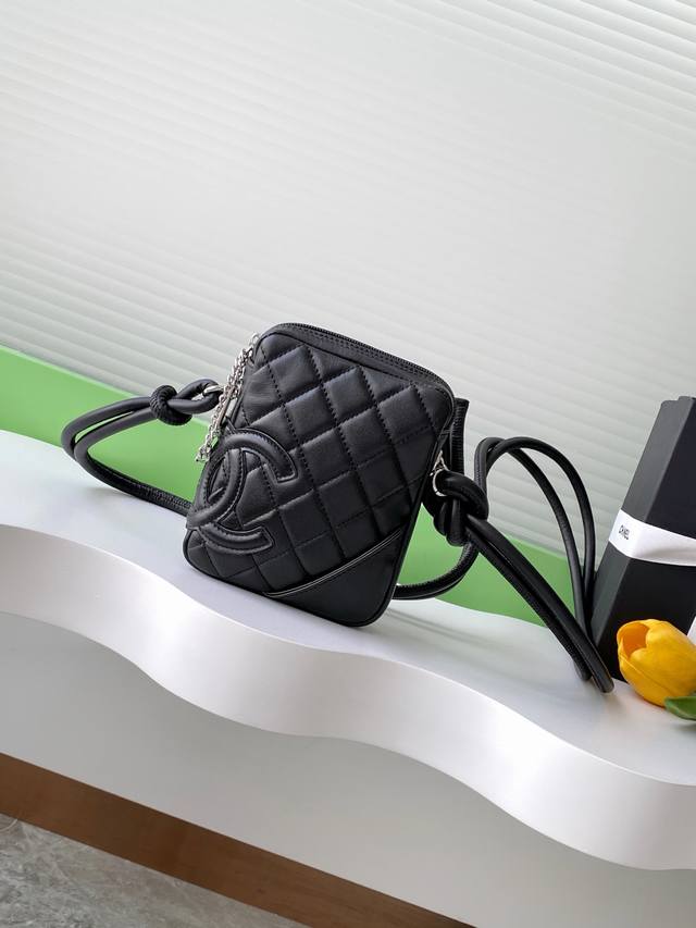 Kangpeng Black With Black Panda Mini Camera Bag Out Of Print Rare Little Cutie Y