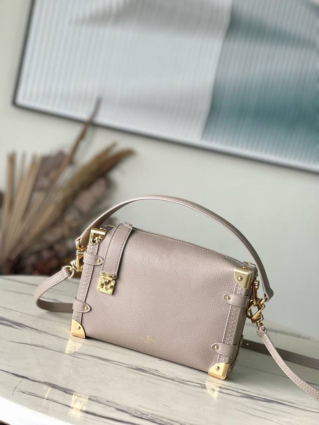 Top Layer Leather Top Grade Original M25072 Elephant Grey Chapter Director Nicol