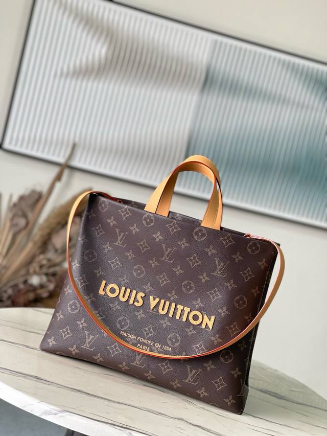 Top Original M13928 As Part Of The Lvpackaging Series, The Shopper Tote Handbag