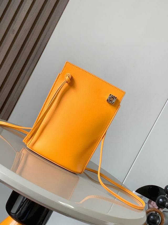 dice Pocket Cowhide Dice Mobile Phone Bag Original Imported Nappa Calfskin Pr