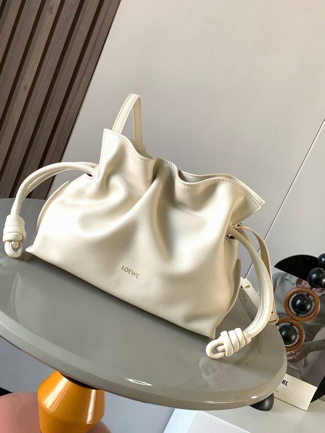 New Version Of Lucky Bag Mini 23Cm New Nappa Leather Flamenco Clutch Bag The Luc