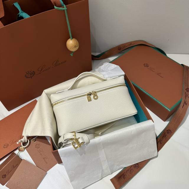 l19 Milk Platinum Buckle Extra Pocket L19 Series Handbag Crossbody Bag A Life