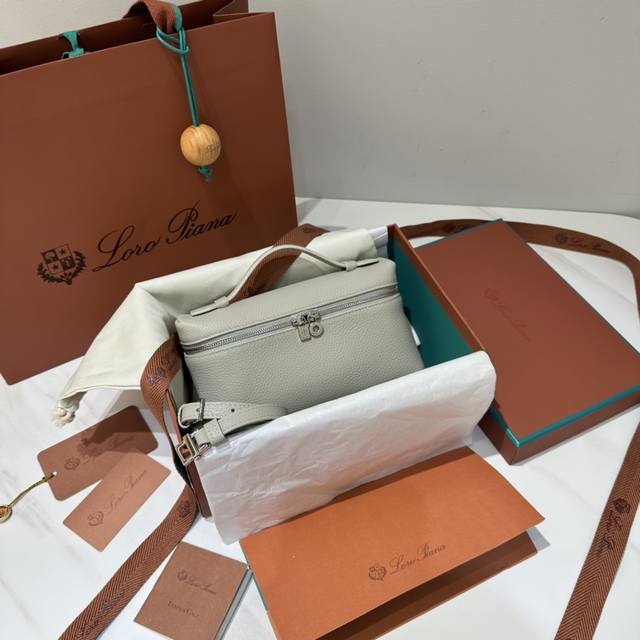 l19 Pearl Gray Extra Pocket L19 Series Handbag Crossbody Bag A Life Without D
