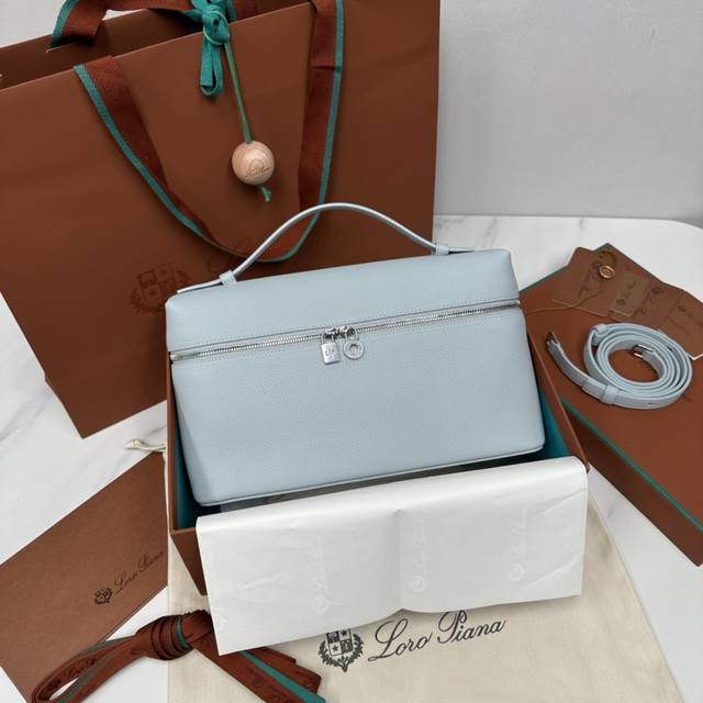 l27 New Version Of Light Blue Beauty Color Extra Pocket L27 Series Handbag Cr