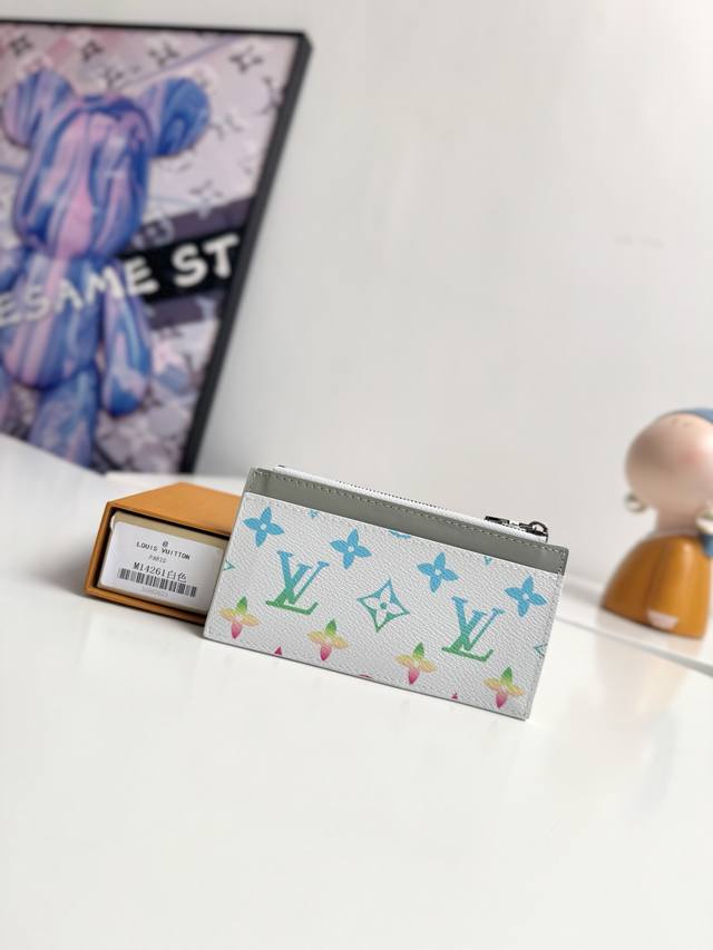 Overseas Original M14261 Gradient White Exclusive Real Shot This Coin Card Holde