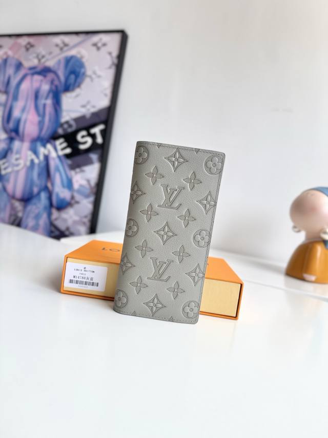 Overseas Original M14788 Gray Blue Exclusive Real Shot Made Of Soft Monogram Sha