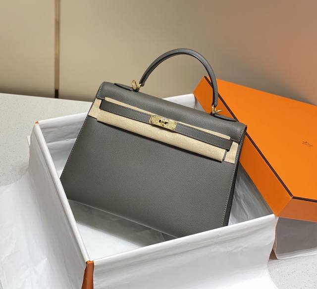 Semi-Handmade Beeswax Line Pewter Gray* . Epsom's Kelly Is Perfect For Your Ever