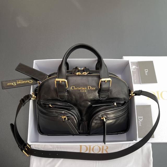 Original Leather Top Quality Imported Material Small Grand Tour Bowling Bag This
