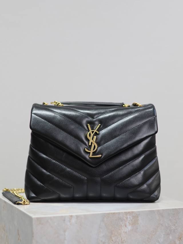 loulou 23Cm Black With Gold Buckle Y's Classic Hit, The Most Practical And Ve