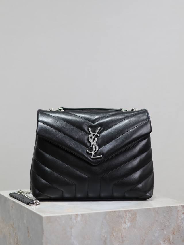 loulou 23Cm Black Silver Buckle Y's Classic Hit, The Most Practical And Versa