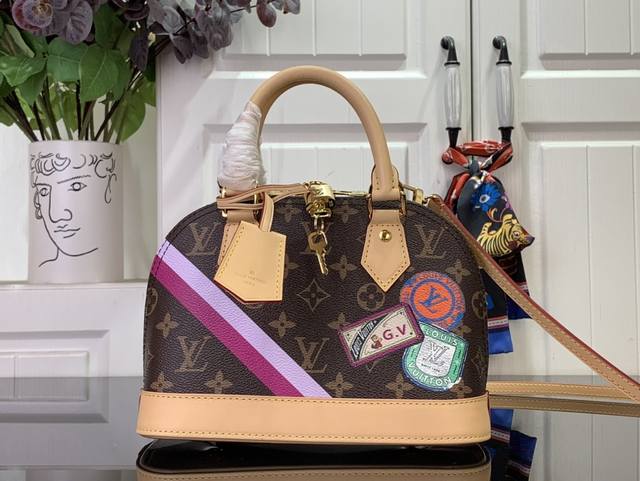 Alma Bb Mon Monogram Bag P2490 Badge Shell Bag This Alma Bb Bag Is Part Of The M