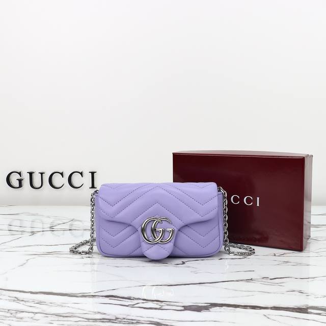 Counter Quality Original Leather Model Number 841290 Light Purple Size Width 16.