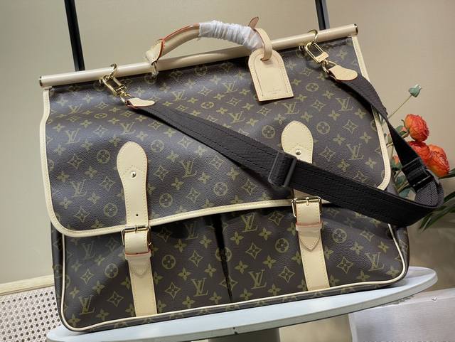 Top Original Replica Exclusive Real Shot Vintage Travel Bag Hunting Bag M41140 A