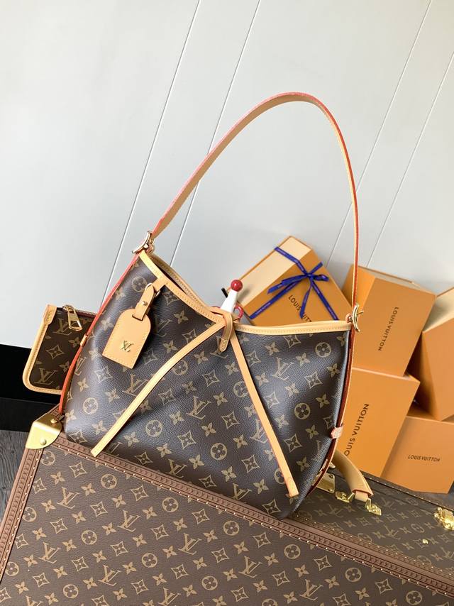 Code-Changing Chip Top Original M4 3 Carryall Handbag Made Of Monogram Canvas An