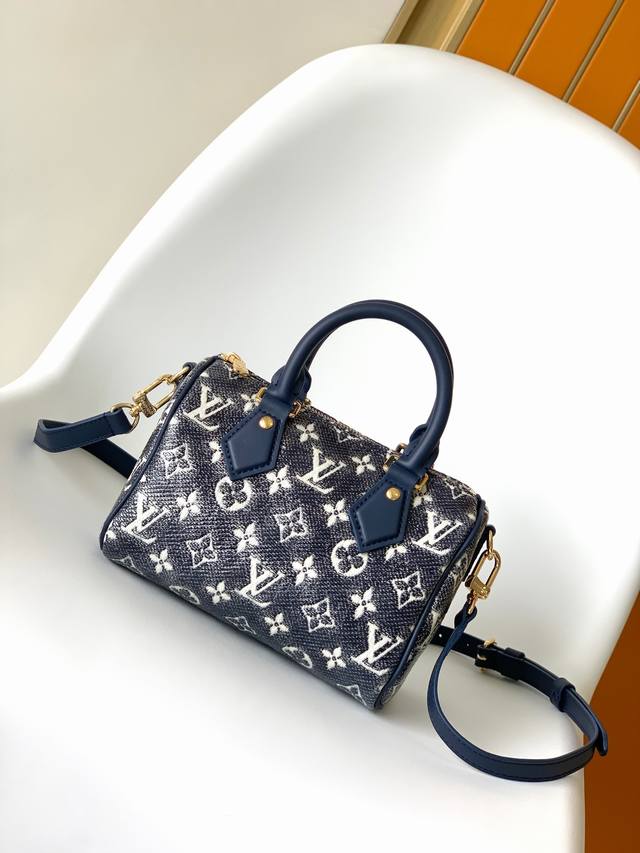 Top Original M23069 This Speedy Bandouli Re 20 Handbag Is Shaped In The Seasonal